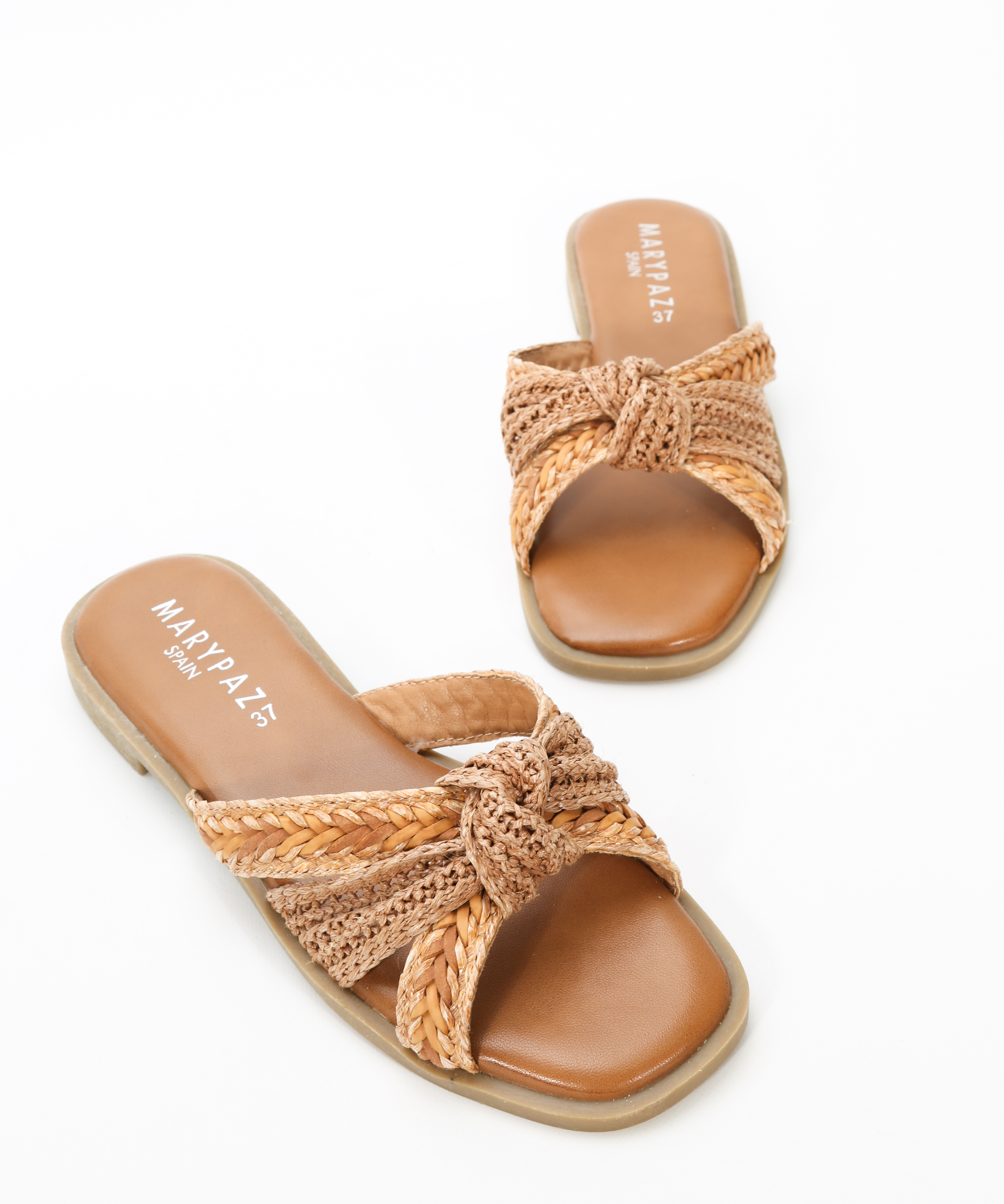 Sandalias planas nudo image number null